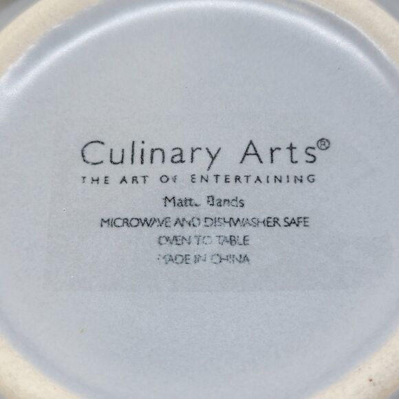 Culinary Arts Matte Bands Nickel Gray 4 Cereal Bowls 5 3/4\